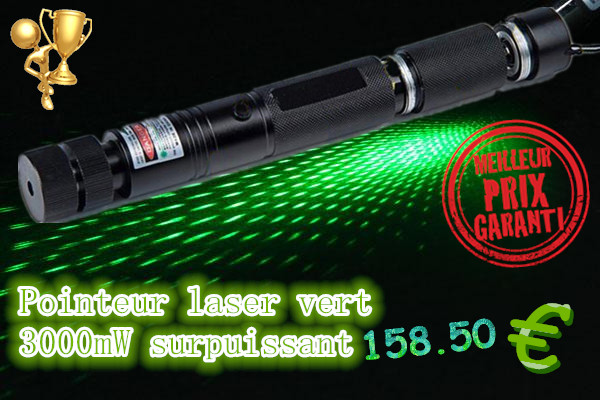 laser vert 3000mW