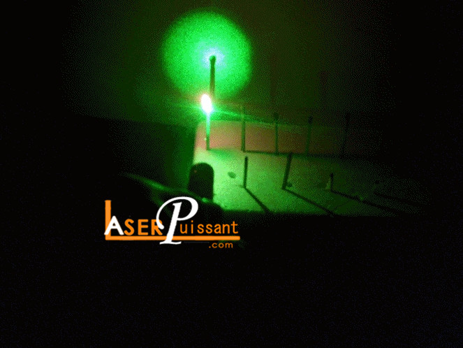  laser 200mW point vert
