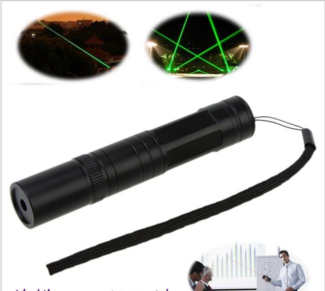 lampe torche laser  vert
