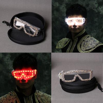 Club LED lunettes luminescents