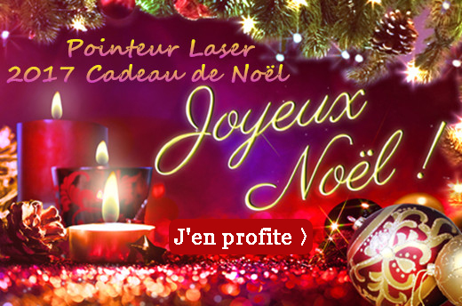 2017 pointeur laser de Noël