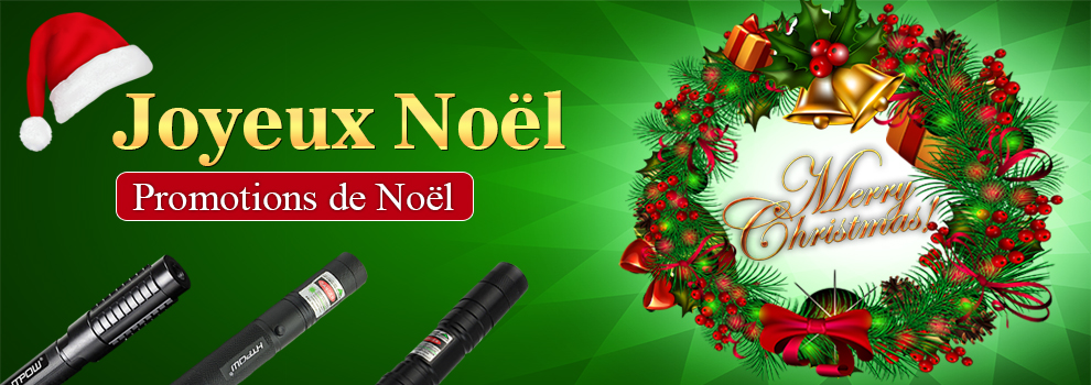 2017 pointeur laser de Noël