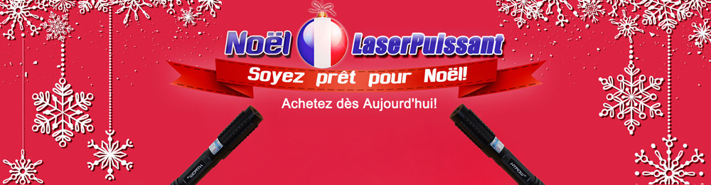 Cadeau de pointeur laser de Noël