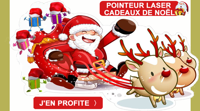 2018 Pointeur laser cadeaux de Noël