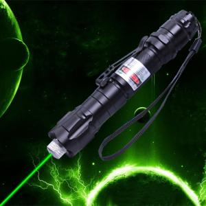 Pointeur laser vert 200mW on/off - chercheur - coffret