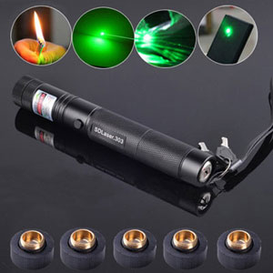 Pointeur laser vert 200mW en coffret