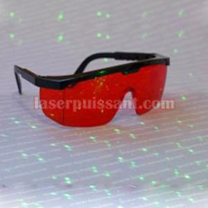 Lunettes de protection pour pointeur laser vert