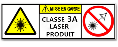 laser classe 3A