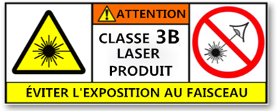laser classe 3B