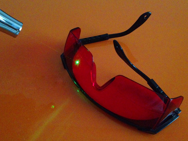 Lunettes de protection laser