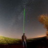 Pointeur laser astronomie