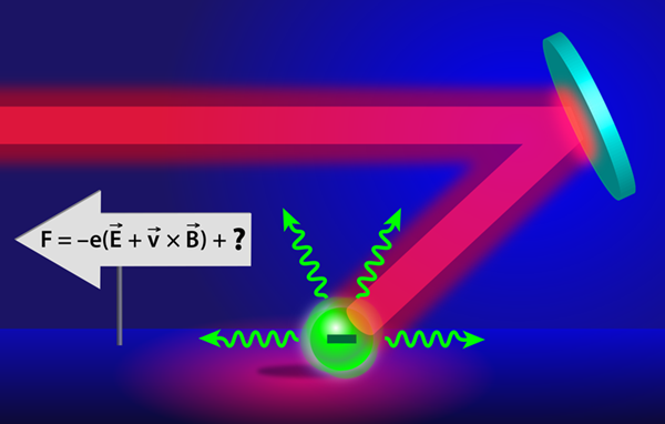 laser reaction de rayonnement