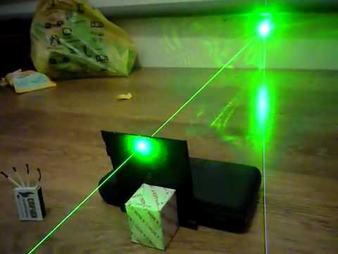 pointeur laser brûlant