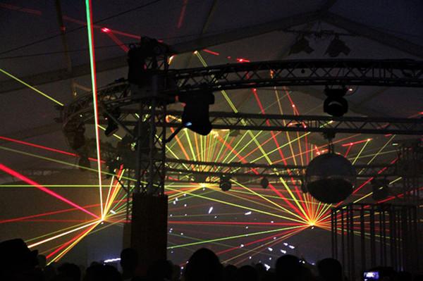 Rayon laser vert lumières éclairage scène disco gants laser boîte de nuit  fête