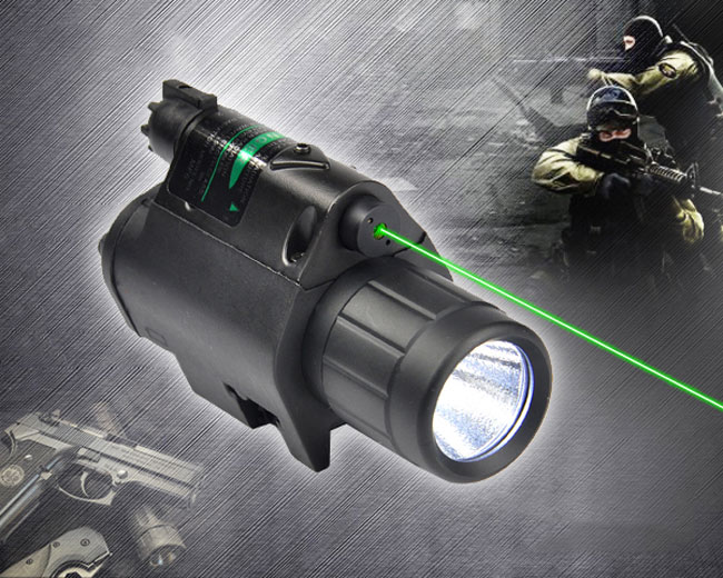 combo laser et lampe