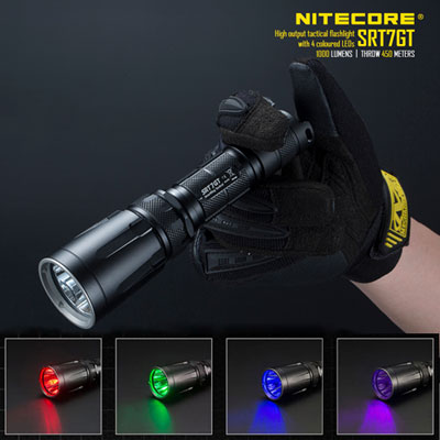 Lampe torche LED 1000 Lumens Nitecore SRT7GT