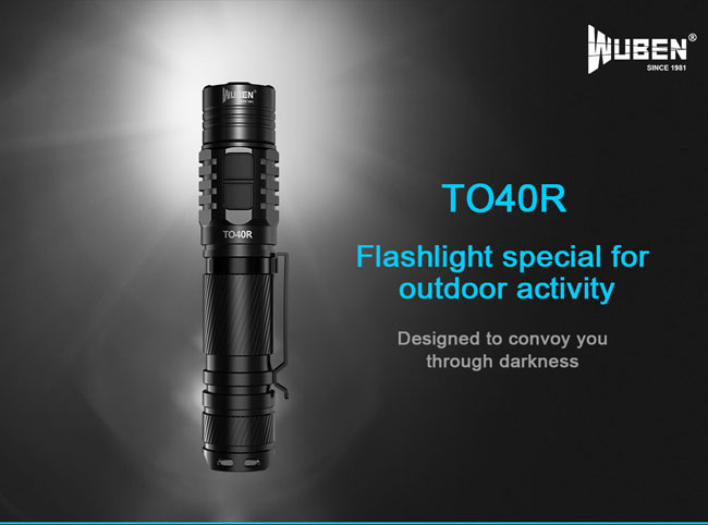 TO40R 1200 Lumens lampe torche