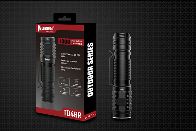 WUBEN TO46R lampe