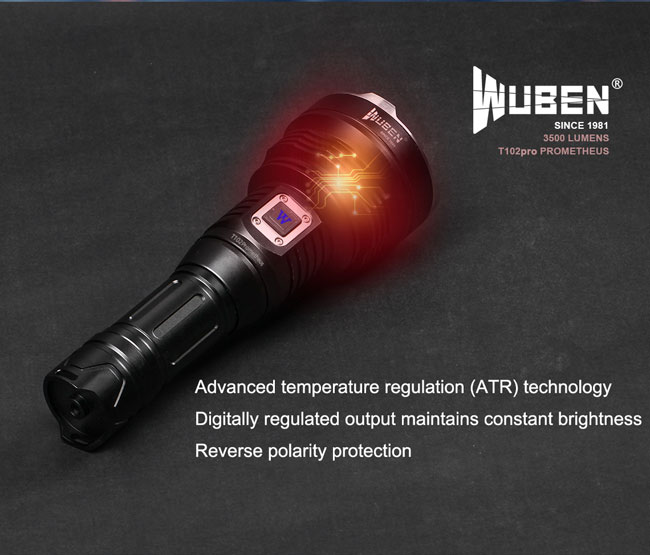 WUBEN T102Pro lampe torche