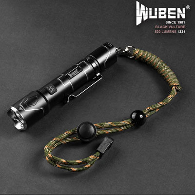 WUBEN I332 520 Lumens tactique lampe torche étanche