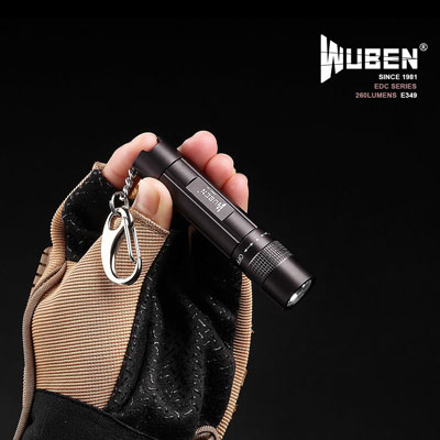 Wuben E348 260 Lumens EDC lampe torche