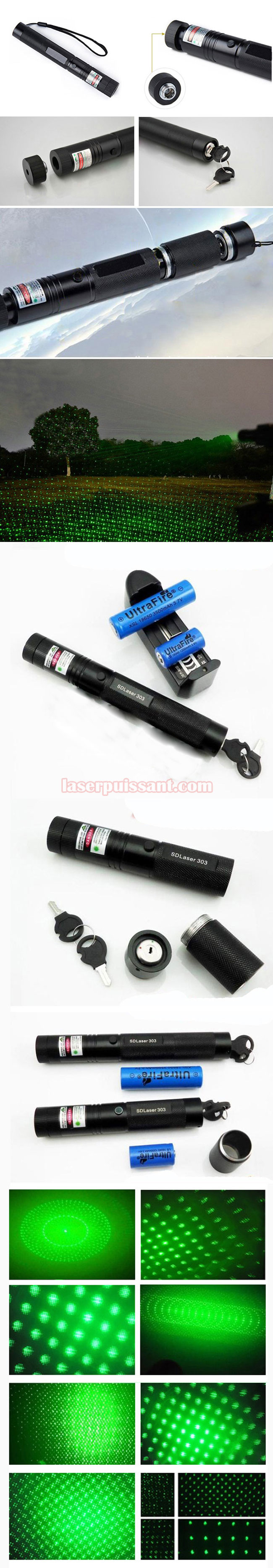 1000mw stylo laser vert