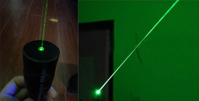 laser 1000mW vert