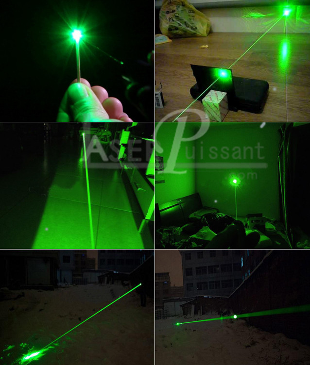 laser puissant vert