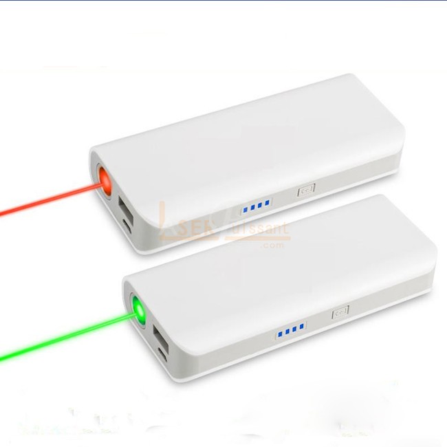 laser mobile power bank de secours 5200mah