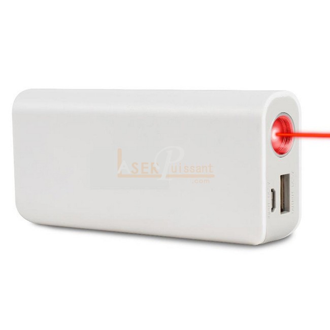 200mW laser rouge mobile power 5200mAh