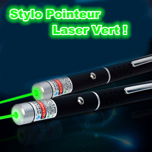 Pointeur laser vert 30mW puissant