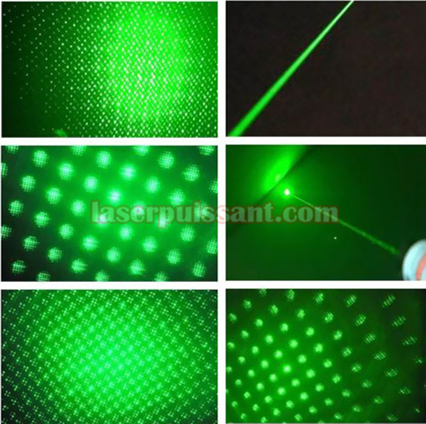Pointeur laser vert 25mW d'étoile