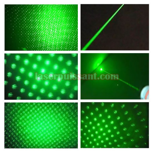 Pointeur laser vert 30mW d'étoile