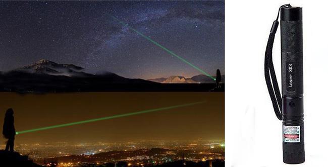 Pointeur laser vert astronomie