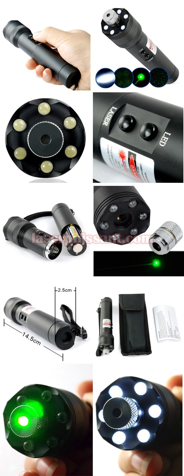 lampe torche Laser vert