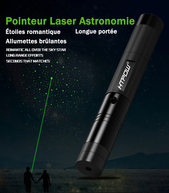 3000mW Pointeur laser vert surpuissant chez
