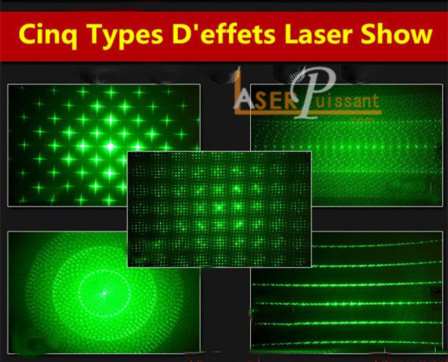 3000mw pointeur laser unique avec un design fonctionnel