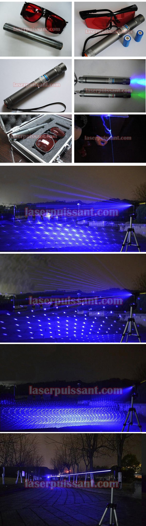 1000mW Laser Bleu puissant 