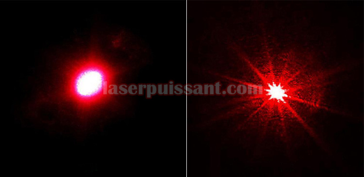 pointeur laser rouge