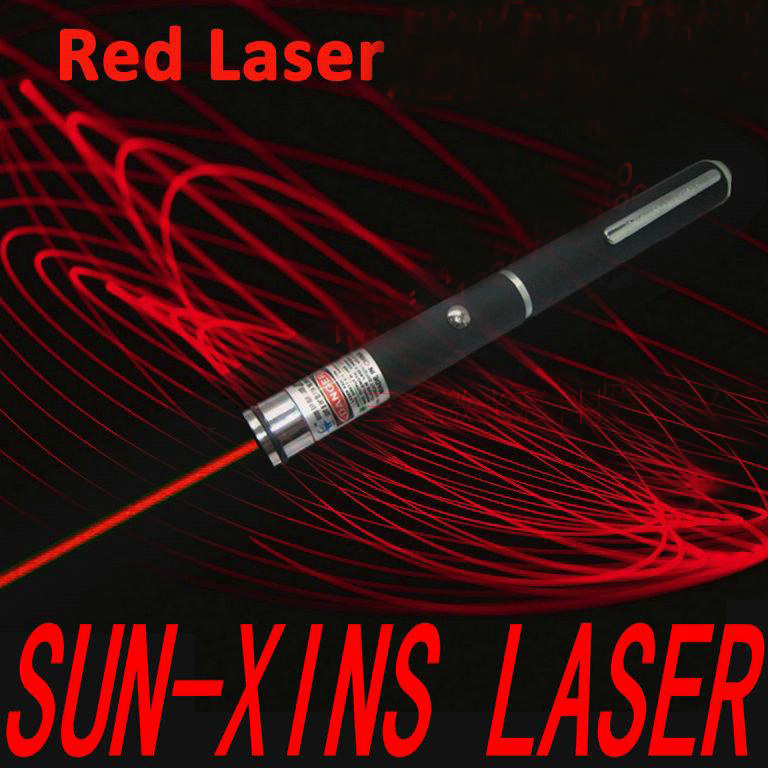 Pointeur laser rouge