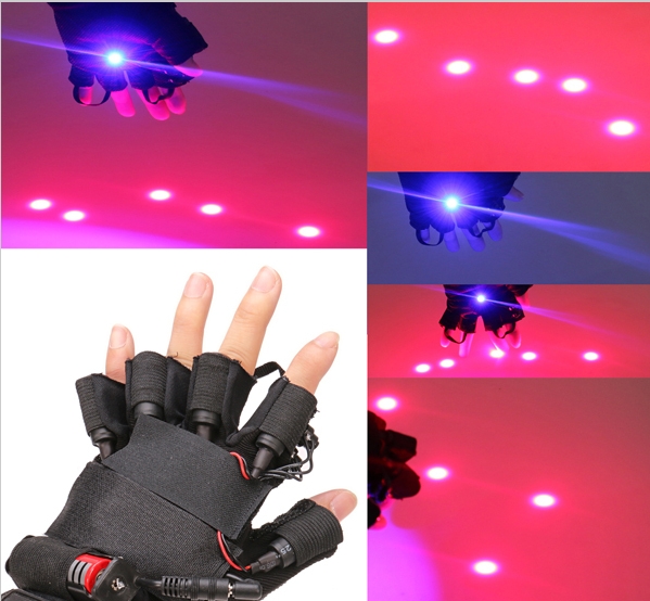 acheter Gants laser rouge