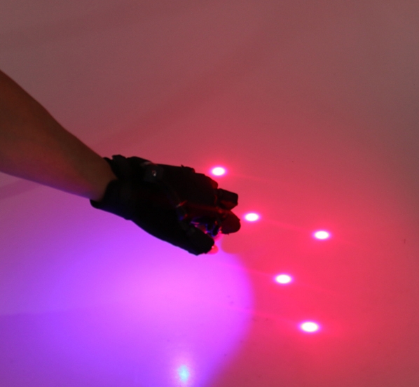 acheter Gants laser rouge