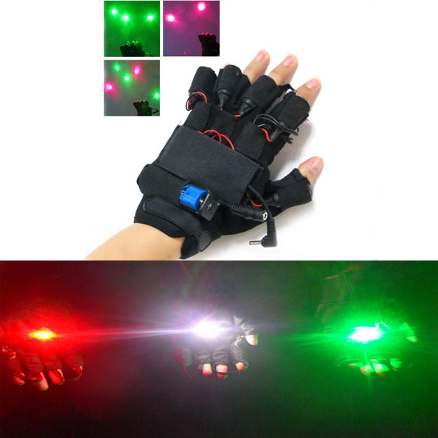 acheter Gants laser rouge