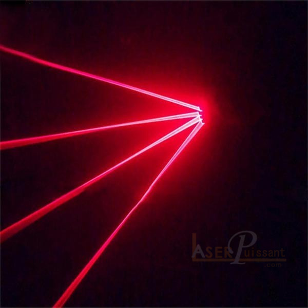 Gants laser rouge