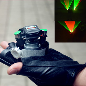 Gants laser vert DJ de bonne qualité