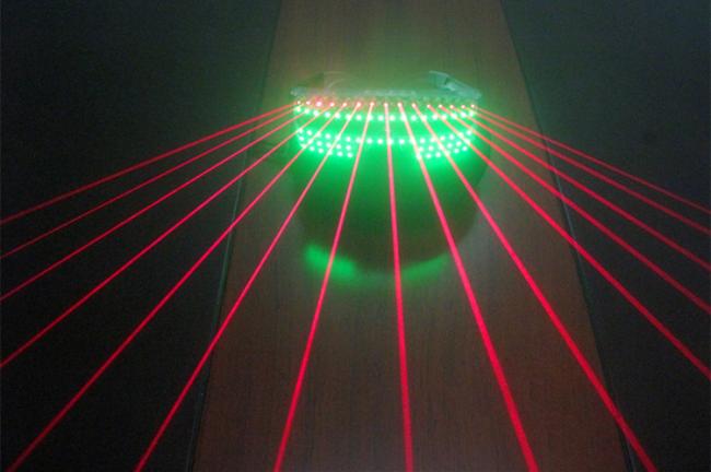 Lunettes laser pour Event & Party Supplies rouge LED lunettes DJ 