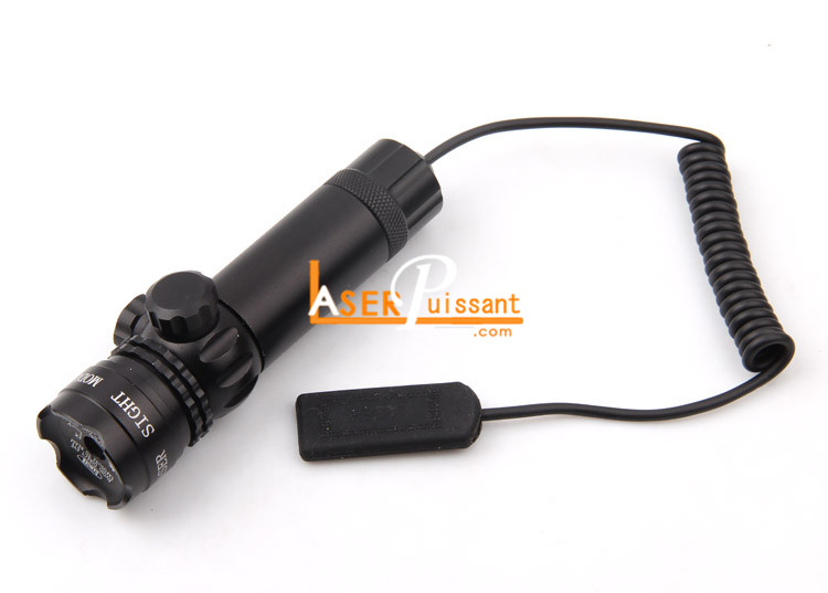 Visée laser vert pour airsoft, fusil 18-21mm