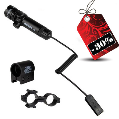 viseur laser 5mw rouge pour pistolet ou carabine