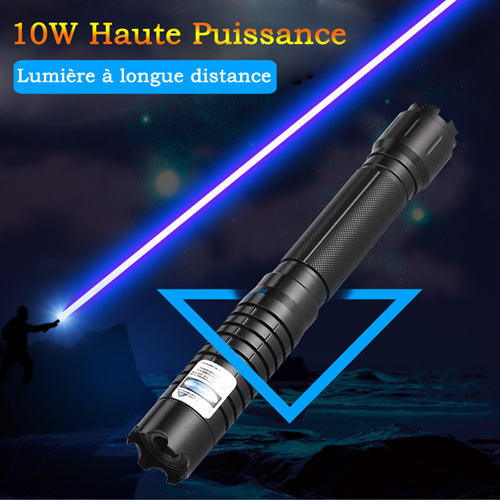 10000mW Pointeur laser bleu