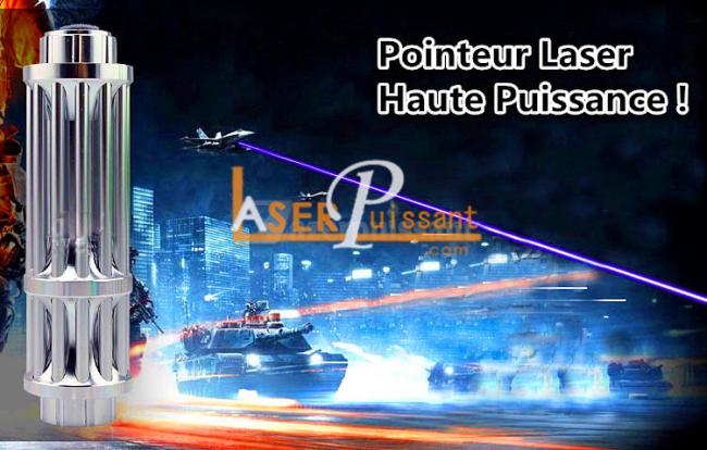 Pointeur laser bleu super puissant 10000mW classe 4